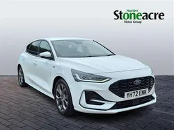 White Used 2022 Ford Focus ST-Line Hatchback | £16,495 (Fair price)