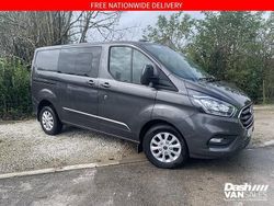 Grey Used 2024 Ford Transit Custom Limited Van | £23,995 (Expensive)