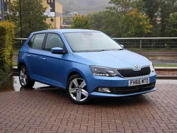 Blue Used 2016 Skoda Fabia SE L Hatchback | £9,995 (Fair price)
