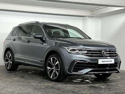 Grey Used 2022 VW Tiguan Allspace R-line SUV | £28,795 (Fair price)