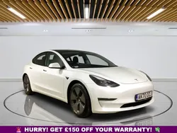 White Used 2020 Tesla Model 3 Long Range Sedan | £14,799 (Good price)