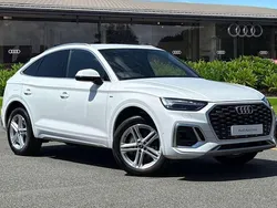 White Used 2024 Audi Q5 Sportback S-Line SUV | £37,250 (Super price)