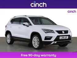 White Used 2018 Seat Ateca XCELLENCE SUV | £15,589 (Fair price)