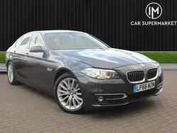 Grey Used 2016 BMW 520 Luxury Line Sedan | £8,885 (Fair price)