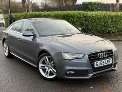 Grey Used 2015 Audi A5 S-Line Hatchback | £9,295 (Fair price)