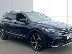 Blue Used 2022 VW Tiguan Allspace R-line SUV | £28,491 (Fair price)