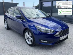 Blue Used 2015 Ford Focus Zetec Hatchback | £4,990 (A bit pricey)