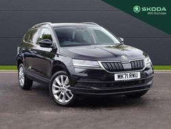 Black magic pearl effect Used 2022 Skoda Karoq SE L SUV | £17,300 (Fair price)