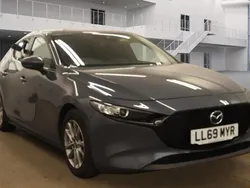 Grey Used 2019 Mazda 3 Hatchback | £9,950 (Fair price)