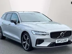 Silver Used 2022 Volvo V60 Ultimate Estate | £31,196 (Expensive)