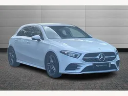 Digital white Used 2021 Mercedes A180 Executive Hatchback | £19,095 (Fair price)