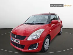Red Used 2013 Suzuki Swift Hatchback | £3,795 (Fair price)