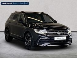 Black Used 2022 VW Tiguan R-line SUV | £24,980 (Fair price)