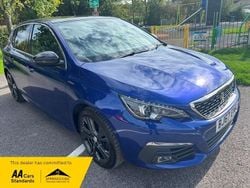 Blue Used 2017 Peugeot 308 GT-line Hatchback | £6,990 (Good price)