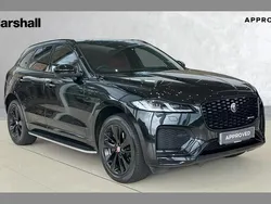 Metallic santorini black Used 2023 Jaguar F-Pace R-Dynamic SUV | £31,769 (Fair price)