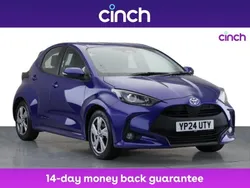 Blue Used 2024 Toyota Yaris Hybrid Hatchback | £16,999 (Good price)