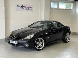 Black Used 2009 Mercedes SLK200 Cabriolet | £4,990 (Fair price)