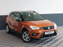 Orange Used 2018 Seat Arona FR SUV | £10,698 (Fair price)
