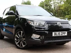 Black Used 2015 Ssangyong Tivoli Hatchback | £3,591