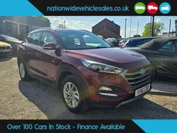 Red Used 2016 Hyundai Tucson SE SUV | £7,693 (Fair price)