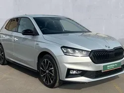 Brilliant silver Used 2024 Skoda Fabia Monte Carlo Hatchback | £19,950 (Fair price)