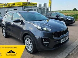 Silver Used 2017 Kia Sportage 2 SUV | £7,945 (Good price)