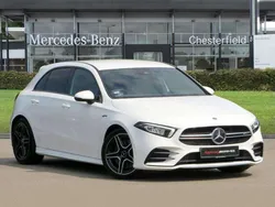 White Used 2020 Mercedes A35 AMG Executive Hatchback | £22,950 (Good price)