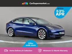 Blue Used 2019 Tesla Model 3 Performance Sedan | £19,997 (Good price)