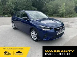 Blue Used 2021 Vauxhall Corsa Hatchback | £9,990 (Good price)