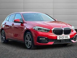 Melbourne red Used 2021 BMW 118 Sport Line Hatchback | £18,990 (Fair price)