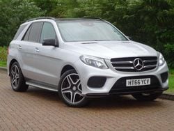 Silver Used 2016 Mercedes GLE250 AMG Line Premium Estate | £13,490 (Fair price)