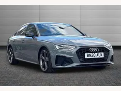 Quantum grey Used 2020 Audi A4 Black Edition Sedan | £23,450 (Fair price)