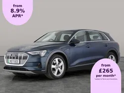 Blue Used 2021 Audi e-tron Advanced SUV | £18,316 (Fair price)