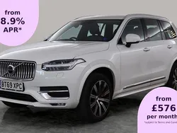 White Used 2019 Volvo XC90 Inscription SUV | £29,497 (Good price)