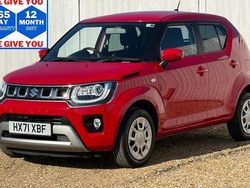 Red Used 2021 Suzuki Ignis SZ3 Hatchback | £12,599 (Fair price)