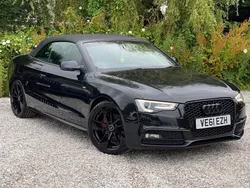 Black Used 2012 Audi A5 Cabriolet S-Line Cabriolet | £5,495 (Fair price)