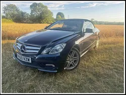 Black Used 2010 Mercedes E250 Cabriolet | £7,500