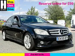 Black Used 2009 Mercedes C220 Sedan | £3,800 (Good price)