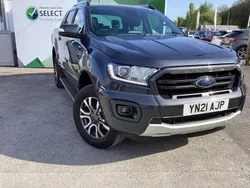 Cactus grey Used 2021 Ford Ranger Wildtrack Pickup | £18,995 (Good price)
