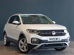 White Used 2019 VW T-Cross SEL SUV | £13,498 (A bit pricey)