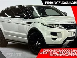 Silver Used 2013 Land Rover Range Rover evoque Dynamic Coupe | £9,499 (Fair price)