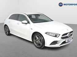 White Used 2021 Mercedes A250 AMG Line Premium Hatchback | £19,699 (Fair price)