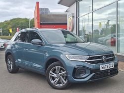 Blue Used 2023 VW T-Roc R-line SUV | £25,798 (A bit pricey)