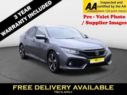 Grey Used 2019 Honda Civic SR Hatchback | £14,495 (Fair price)