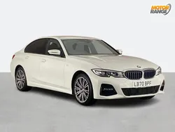 White Used 2020 BMW 330e M Sport Sedan | £20,895 (Fair price)