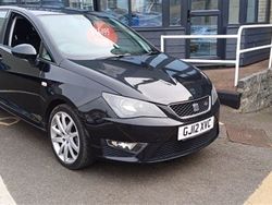 Black Used 2012 Seat Ibiza FR Hatchback | £5,995 (Expensive)