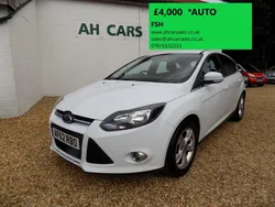 White Used 2012 Ford Focus Zetec Hatchback | £4,000 (Fair price)