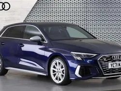 Blue Used 2022 Audi S3 Comfort Hatchback | £29,846 (Good price)