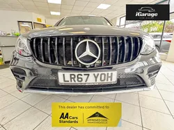 Black Used 2017 Mercedes GLC350 AMG line Estate | £19,900 (Fair price)
