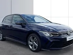 Blue Used 2021 VW Golf VIII R-line Hatchback | £20,791 (A bit pricey)